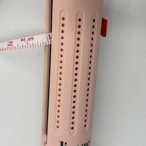 L'ange Le Duo 360 Airflow Styler A133 Blush Pink Titanium 1" Plate Hair Curler - Picture 5 of 6